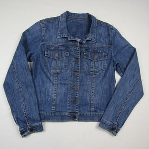 Kut from the Kloth Amelia Denim Jacket - XL